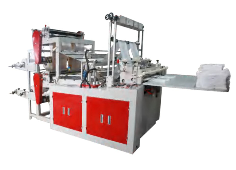 SS-GFQ series double-layer four-wire heat sealing and cold cutting machine