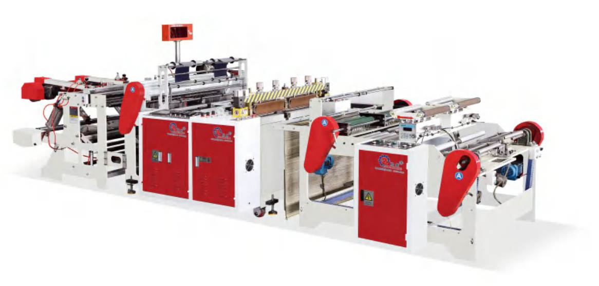 SS-GS series high-speed hot-cutting core-equipped continuous roll bag cutting machine