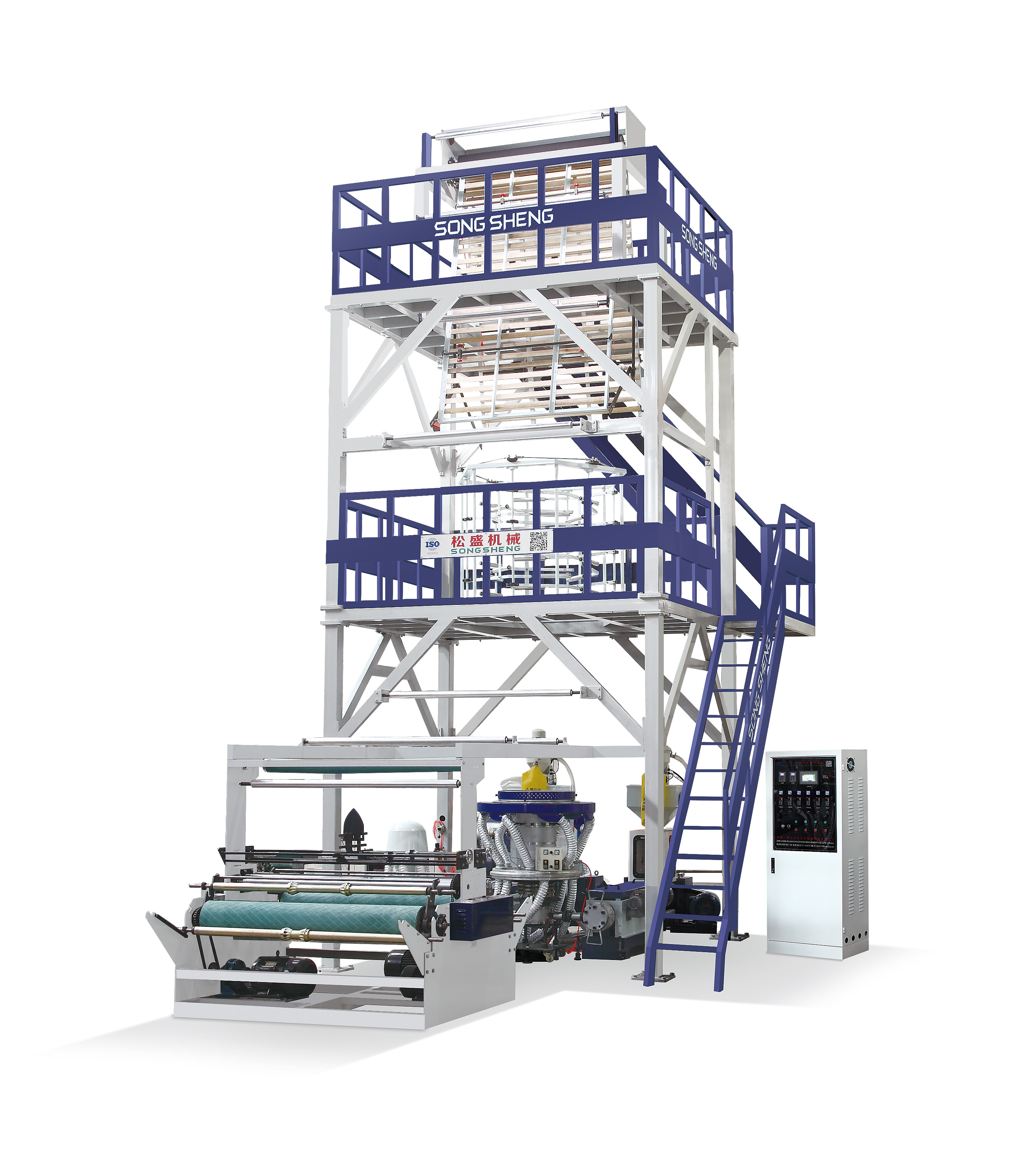 SS-GS-ABA-3 Series Three-Layer High-Pressure Film Blowing Machine